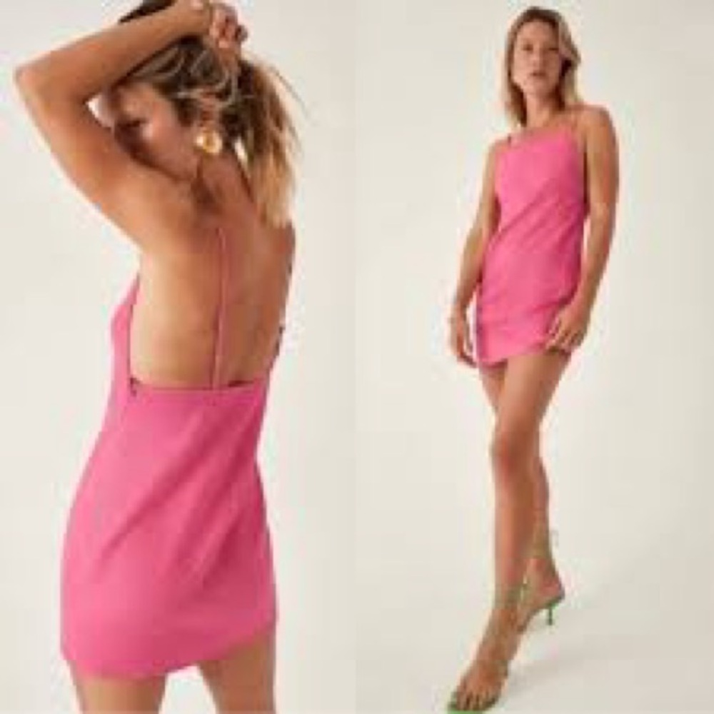 Reformation Pink Mini Dress